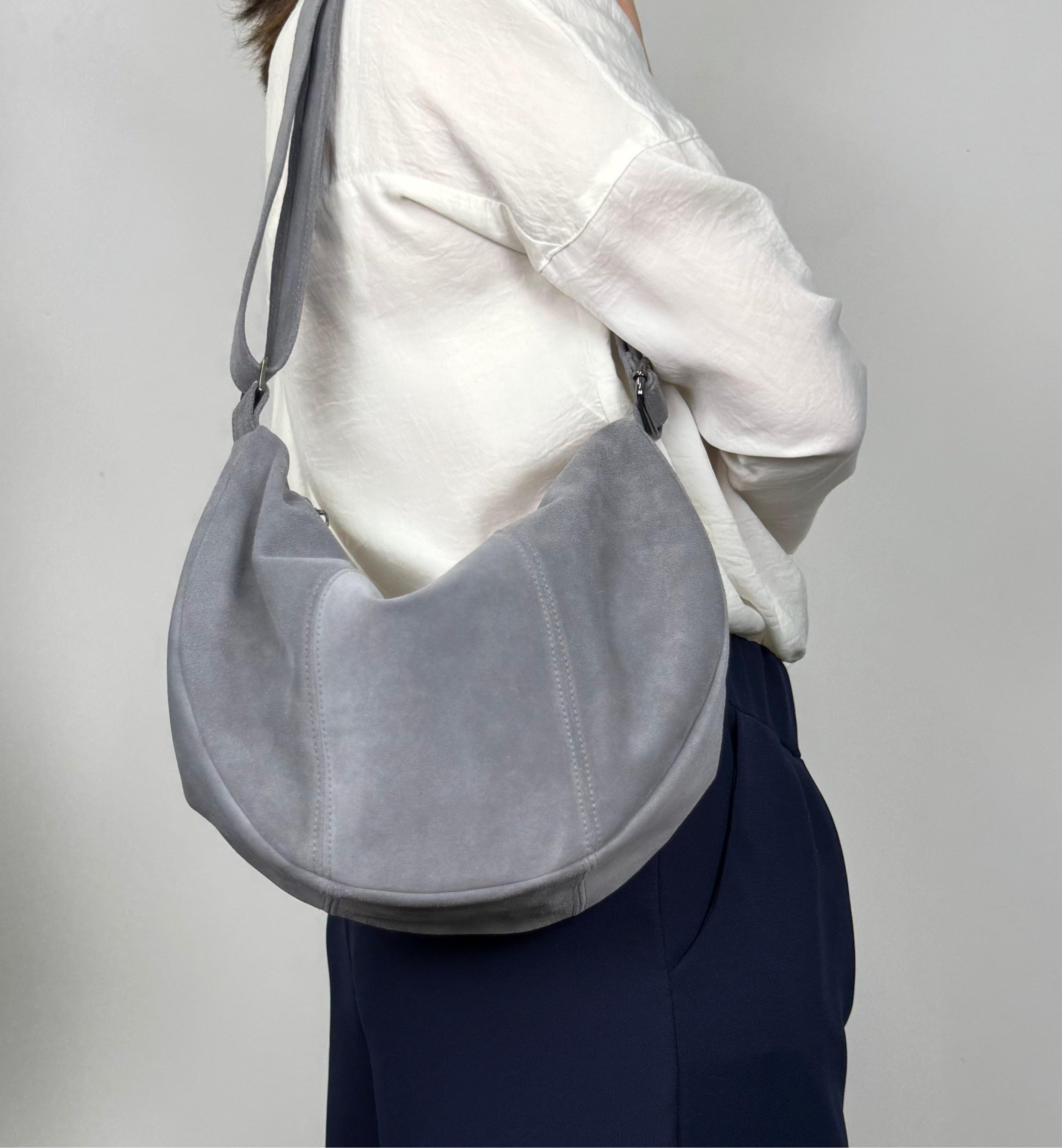Ila cross Suede Grey