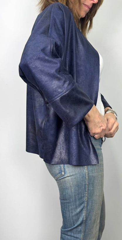 Giacca Fabri corta Blu