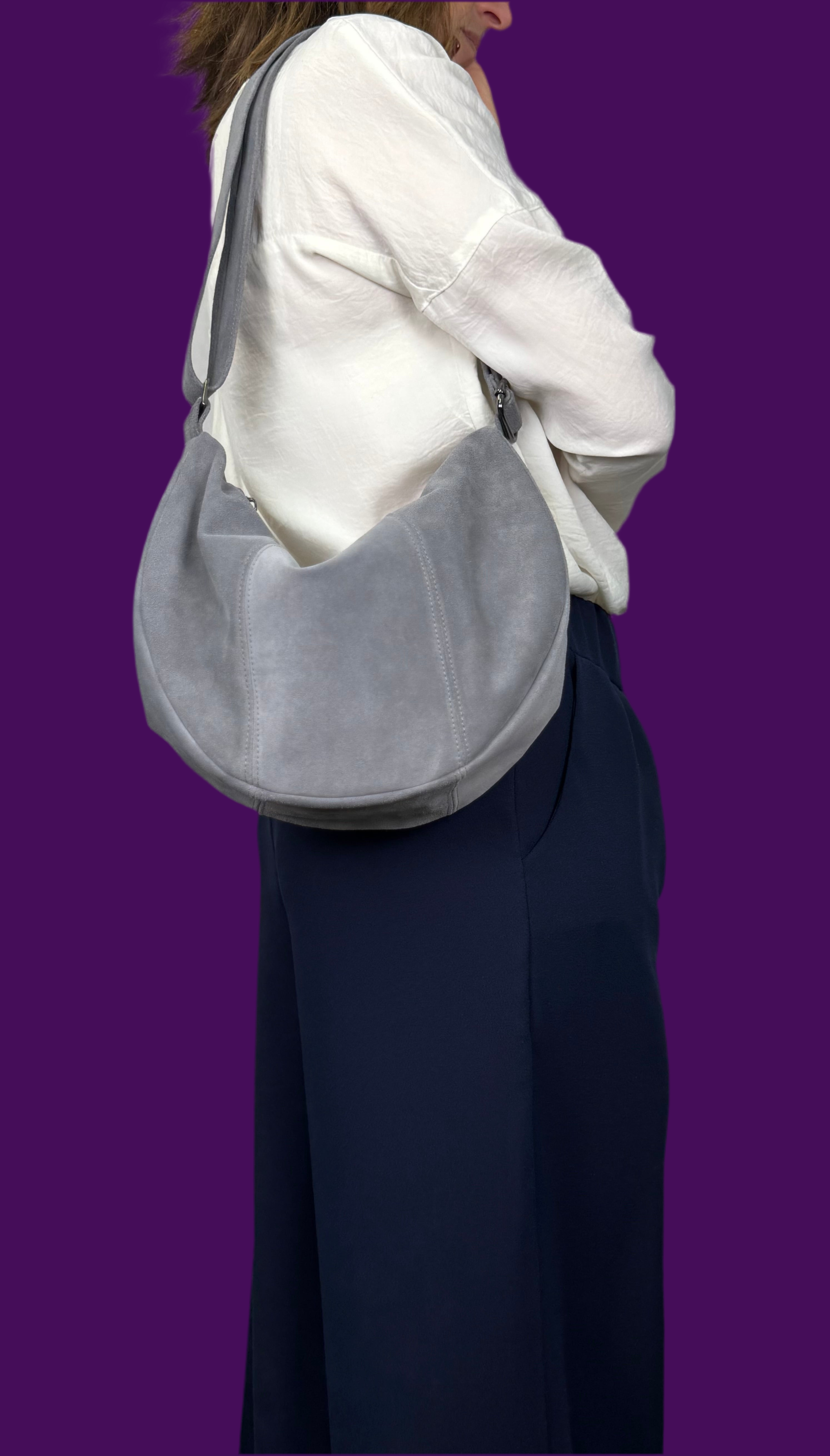 Ila cross Suede Grey
