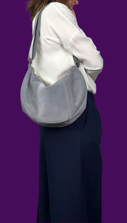 Ila cross Suede Grey