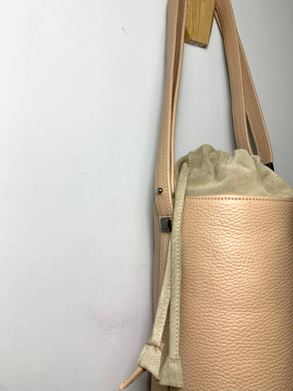 Lalla Midi cream leather