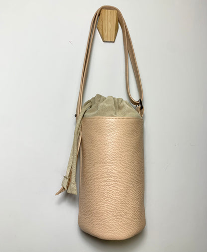 Lalla Midi cream leather