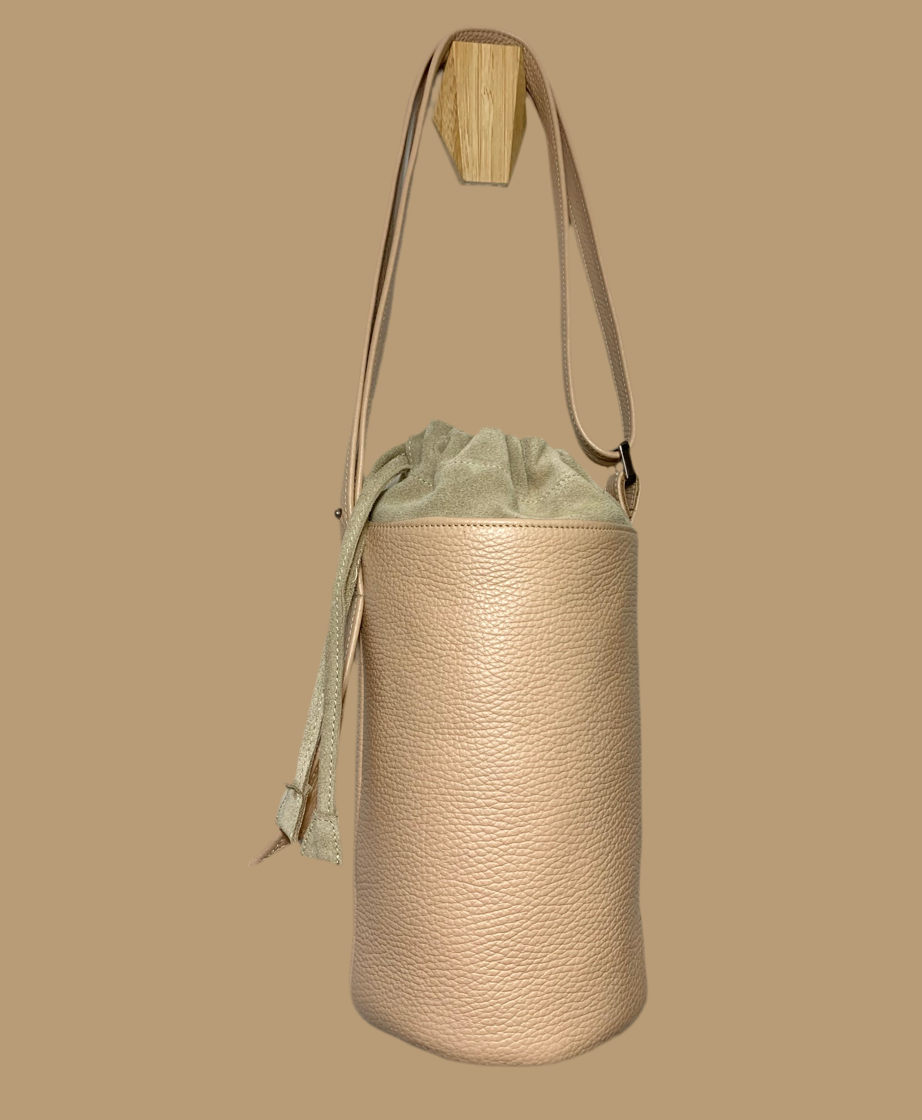 Lalla Midi cream leather