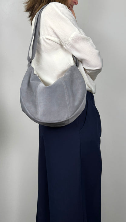 Ila cross Suede Grey