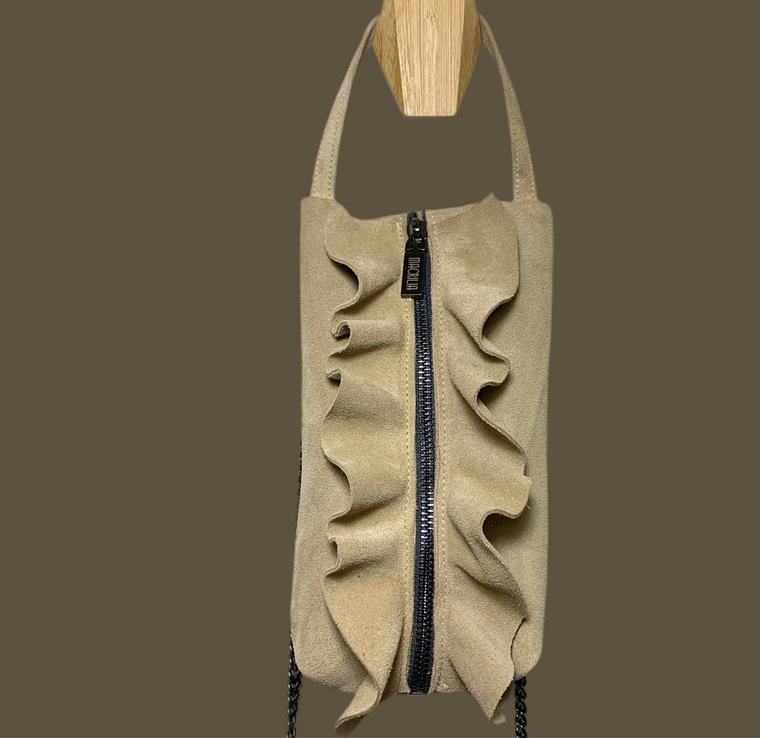 Lori Mini Beige Suede
