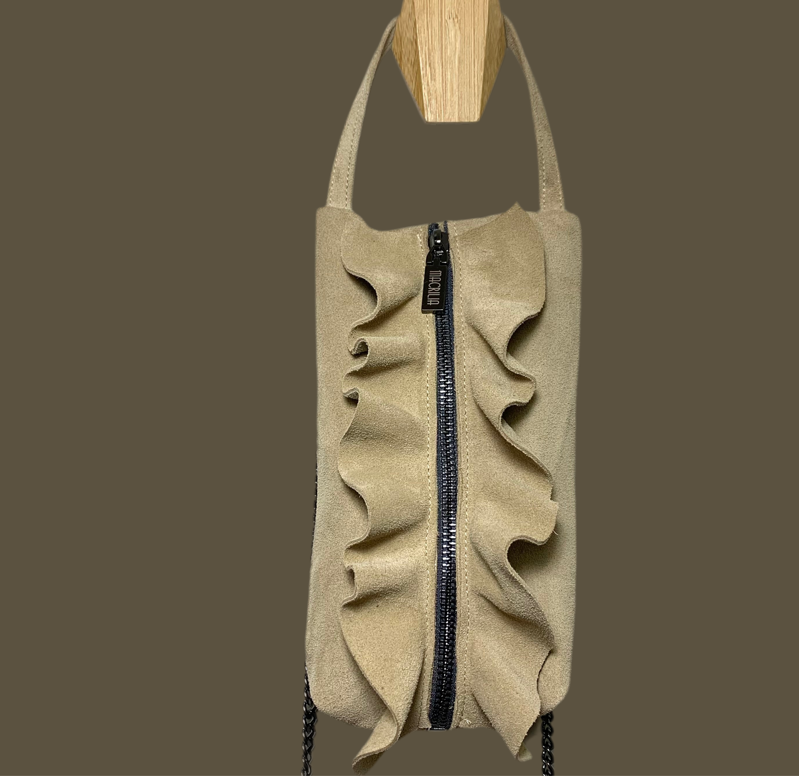 Lori Mini Beige Suede
