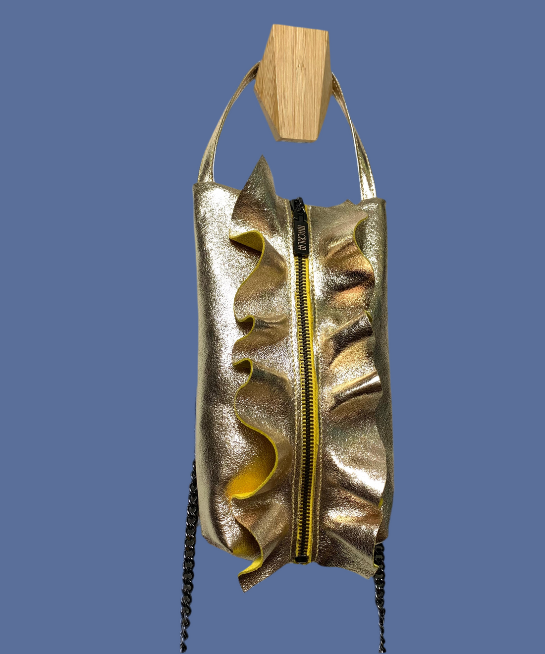 Lori Mini Gold Leather