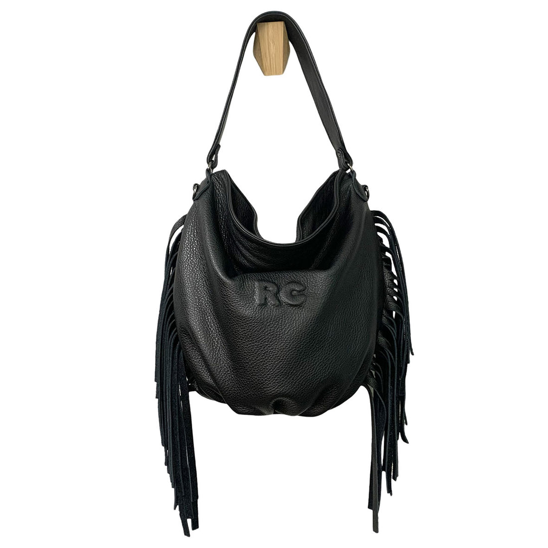 Ludo MIDI black with fringes