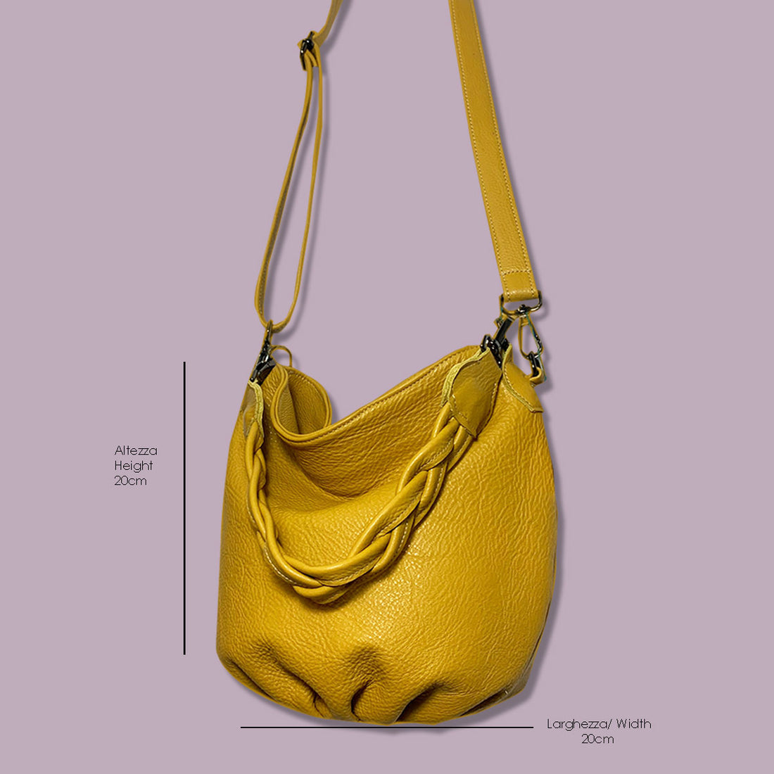 Ludo MINI Yellow Braided Handle