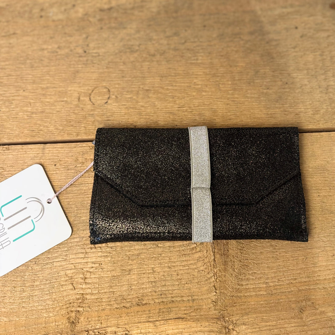 Black Shiny Travel Jewelry Case