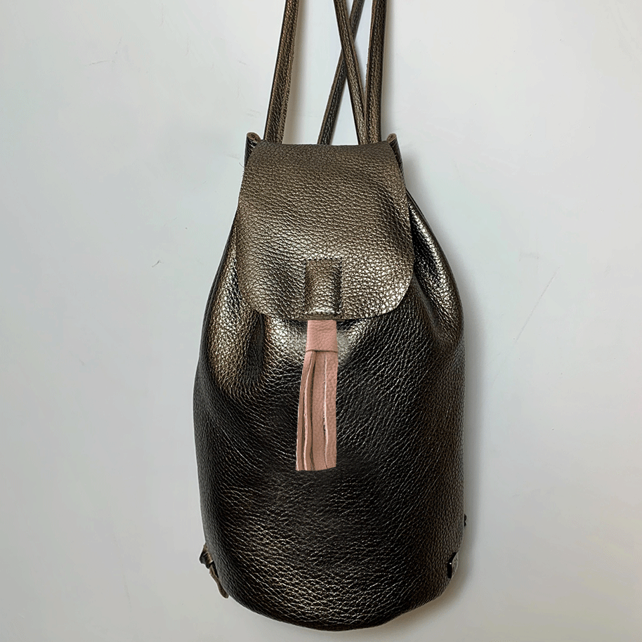MARY MIDI backpack with flap