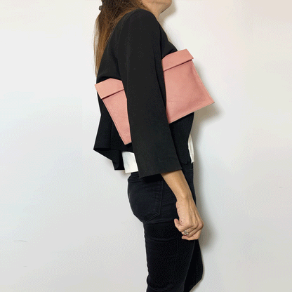 ANNA Black Clutch 