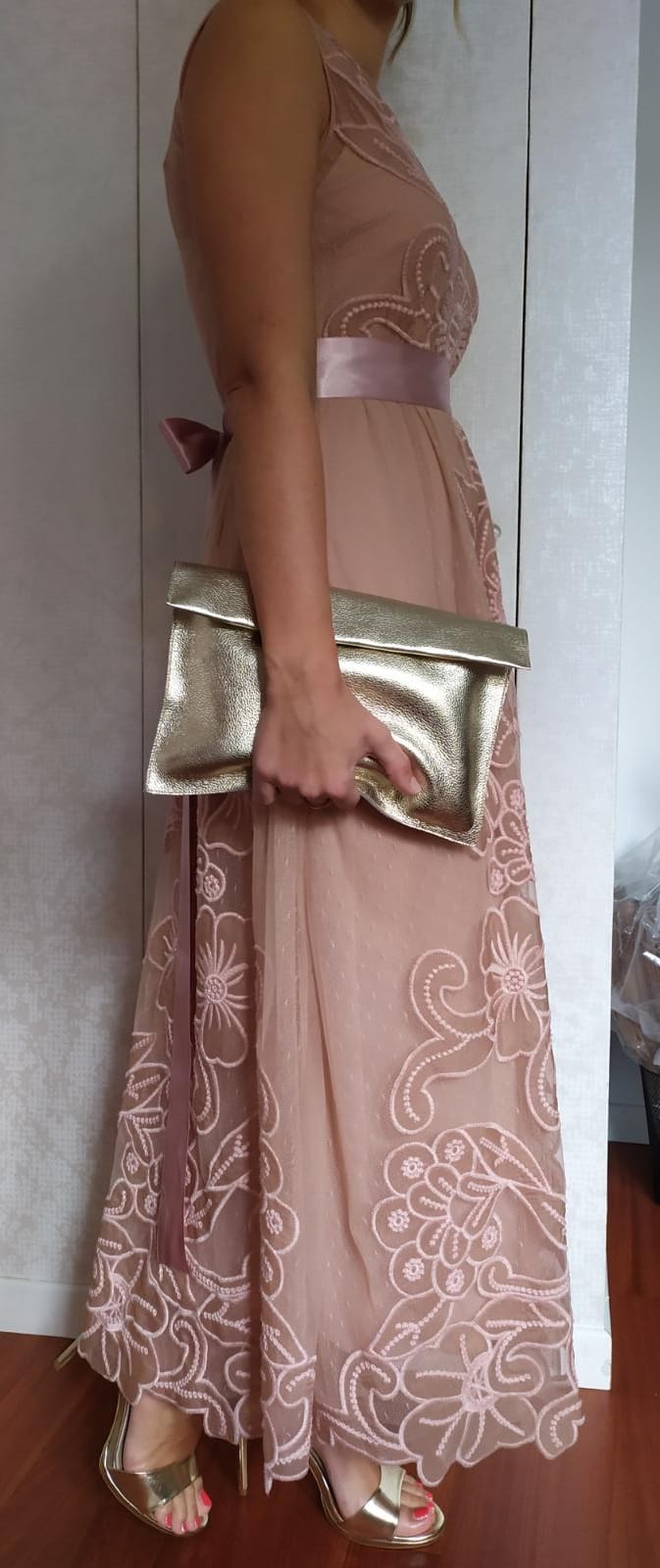 ANNA Black Clutch 