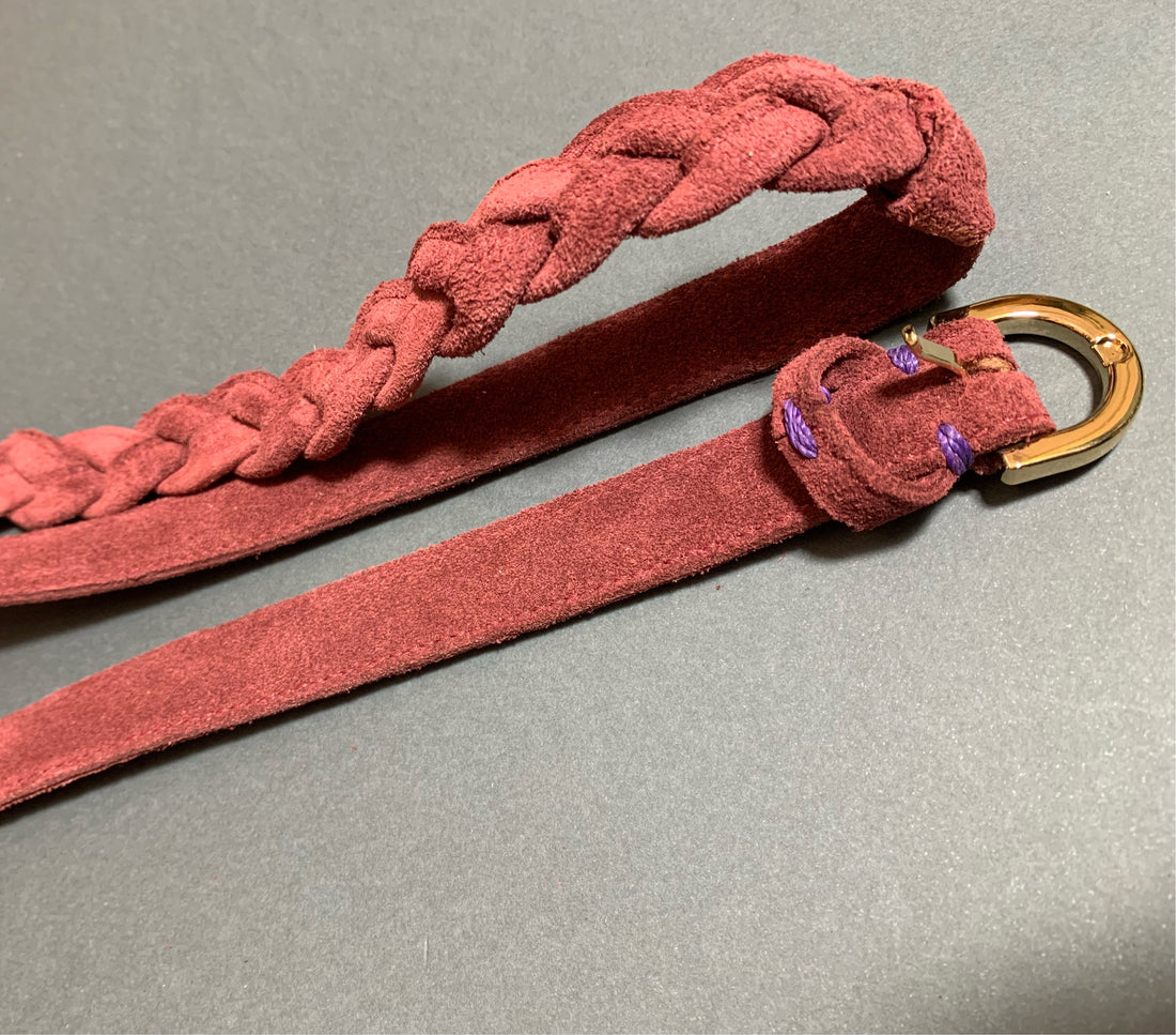 Half braid belt H 2 cm